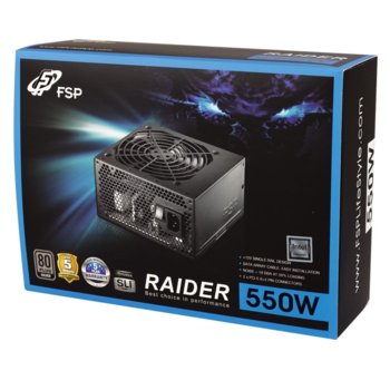 Fortron Raider 550W + T-shirt FSP PPA5502302