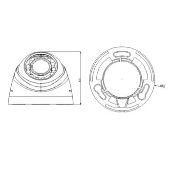 Dahua HD-CVI HAC-HDW1100R