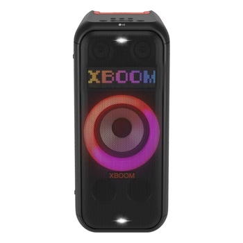 Тонколона LG XBOOM XL7S, 2.1, 250W RMS, Bluetooth, USB, черна, до 20 часа време на работа, IPX4 защита, подсветка | JAR Computers Аудио система LG XBOOM XL7S