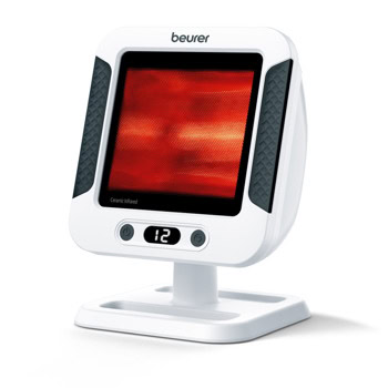 Инфрачервена лампа Beurer IL 60, автоматично изключване, таймер, защита от прегряване, 300W, бяла | JAR Computers Инфрачервена лампа Beurer IL 60 61695