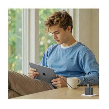 ugreen x527 gan 3-port 45w черен