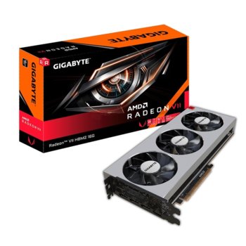 Видео карта AMD Radeon VII, 16GB, Gigabyte HBM2, PCI-E, HBM2, 4096-bit, DisplayPort, HDMI | JAR Computers Gigabyte Radeon VII HBM2 16GB