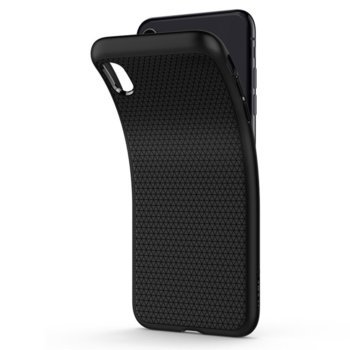 Spigen Liquid Air Case за iPhone XS Max (черен)