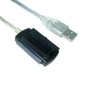 VCom CU813 USB A(м) към IDE+SATA