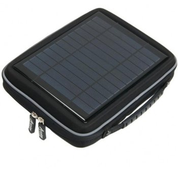 Външна батерия соларна /power bank/ A-solar Power Case for tablets AB400S 11000 mAh, черен | JAR Computers A-solar Power Case for tablets AB400S 11000 mAh