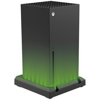 Стойка Venom Colour Change LED Stand for Xbox Series X, за Xbox Series X, LED подсветка, черна | JAR Computers Venom Colour Change LED Stand for Xbox Series X