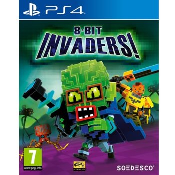 Игра за конзола 8-Bit Invaders, за PS4 | JAR Computers 8-Bit Invaders PS4