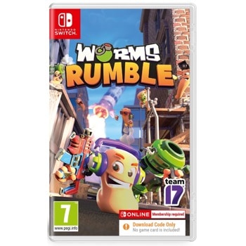Worms Rumble - Code in a Box Nintendo Switch
