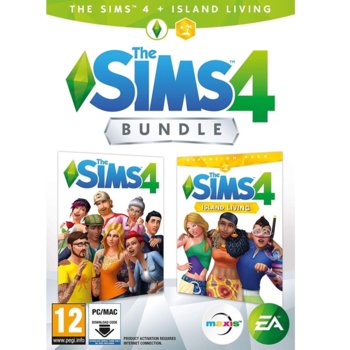 Игра The Sims 4 + допълнение Island Living, за PC | JAR Computers The Sims 4 + Island Living PC