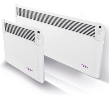 Конвектор Tesy CN 04 300 EIS W, LED дисплей, Функция за отложен старт, защита срещу прегряване, електронен терморегулатор, 3000W, бял image