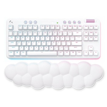 Клавиатура Logitech G713 White 920-010422, гейминг, механична, LED подсветка, бяла, USB | JAR Computers клавиатура logitech g713 white 920-010422