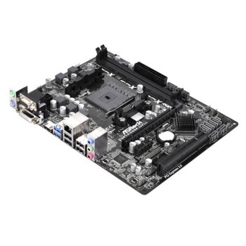 Дънна платка ASRock FM2A88M-HD+, AMD A88X, FM2+, DDR3, PCI-E 3.0 (HDMI & DVI), SB5.1, Lan1000, 8x SATA 6Gb/s RAID 0,1,5,10, 2x USB3.0, mATX | JAR Computers ASRock FM2A88M-HD+