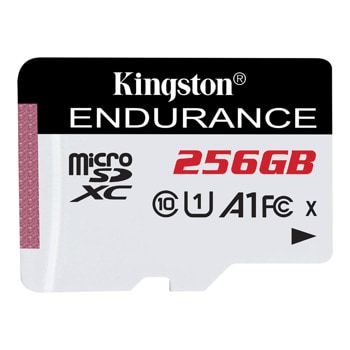 Карта памет 256GB microSDXC, Kingston SDCE, Class 10 UHS-I, скорост на четене до 95MB/s, скорост на запис до 45 MB/s | JAR Computers Kingston SDCE/256GB