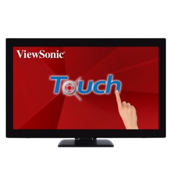Тъч Монитор ViewSonic TD2760, 27" (68.58 cm) VA панел, Full HD, 6 ms, 50000000:1, 300 cd/m2, DisplayPort, VGA, USB 3.0 | JAR Computers ViewSonic TD2760
