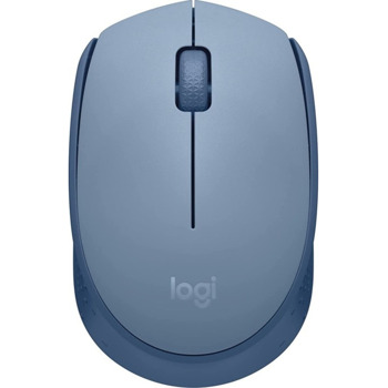 Мишка Logitech M171 BLUEGREY, безжична, оптична (1000 dpi), USB, синя image