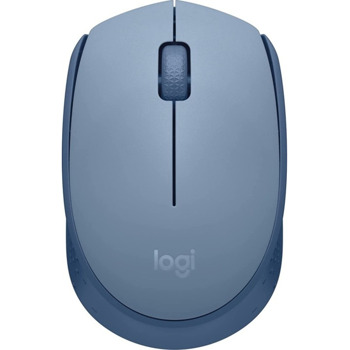 Мишка Logitech M171 (910-0068660), безжична, оптична (1000 dpi), USB, синя | JAR Computers Logitech M171 Wireless Mouse - BLUEGREY - EMEA-914