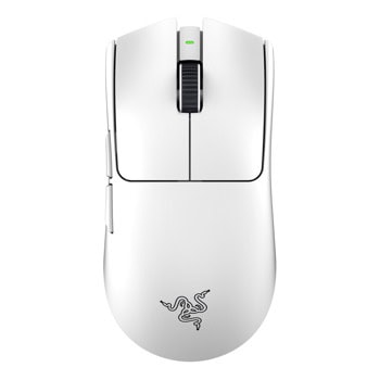 Мишка Razer Viper V3 Pro, оптична (35 000 dpi), жична/безжична, USB, бяла, гейминг, 6 програмируеми бутона | JAR Computers Razer Viper V3 Pro White RZ01-05120200-R3G1