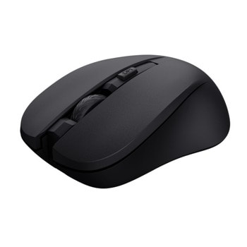 Мишка Trust Mydo Silent (25084), оптична (1800 dpi), безжична, USB, черна | JAR Computers Мишка Trust Mydo Silent 25084