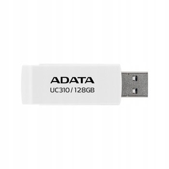 Памет 128GB USB Flash Drive, A-Data UC310, USB 3.2 Gen 1, бяла | JAR Computers A-Data UC310 128GB UC310-128G-RWH