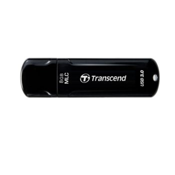 Памет 8GB USB Flash Drive, Transcend JetFlash 750, USB 3.0, черна | JAR Computers Transcend JetFlash 750 8GB TS8GJF750K