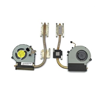Вентилатор за лаптоп, съвместим с Toshiba Satellite L50-B (Discrete Video) | JAR Computers CPU Fan Heatsink Toshiba Satellite L50-B