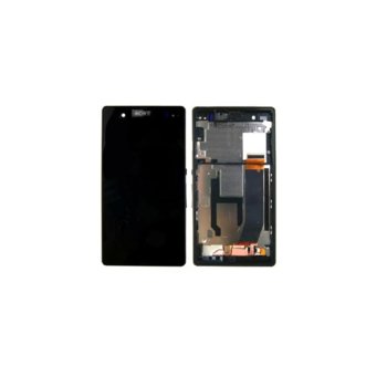 Дисплей зa Sony Xperia Z2 D6502, LCD Original, touch, с рамка, черен | JAR Computers Sony Xperia Z2 D6502 touch Original