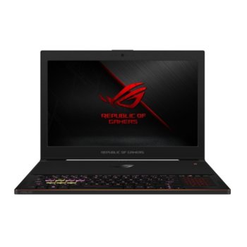 Лаптоп Asus ROG Zephyrus GX501GI-EI013T (90NR00A1-M00510), шестядрен Coffee Lake Intel Core i7-8750H 2.2/4.1GHz, 15.6" (39.62 cm) Full HD IPS 144Hz Display & GF GTX 1080 8GB (Thunderbolt 3), 8GB DDR4, 512GB NVMe SSD, 1x USB 3.1, Windows 10, 2.2kg | JAR Computers Asus ROG Zephyrus GX501GI-EI013T (90NR00A1-M00510)