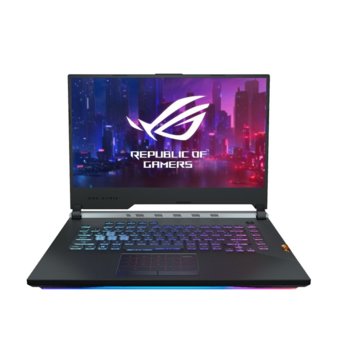 Лаптоп Asus ROG Strix G531GV-ES009 (90NR01I1-M00570), шестядрен Coffee Lake Intel Core i7-9750H 2.6/4.5 GHz, 15.6" (39.62 cm) Full HD IPS Display & RTX 2060 6GB, (HDMI), 16GB DDR4, 1TB SSHD & 256GB SSD, 1x USB 3.1 Type C, Free DOS | JAR Computers Asus ROG Strix G531GV-ES009