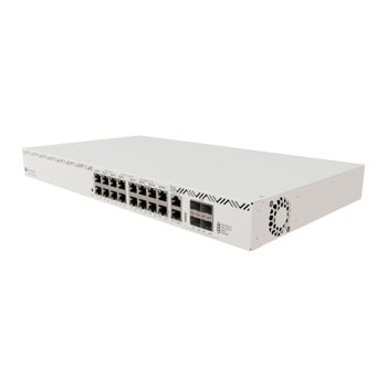 Суич Mikrotik CRS320-8P-8B-4S+RM, 1000Mbps, 20 порта, 16x 10/100/1000Mbps RJ45, 4x 100/1000bps SFP+ | JAR Computers Mikrotik CRS320-8P-8B-4S+RM