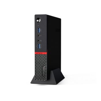 Настолен компютър Lenovo ThinkCentre M600 Tiny(10G9001ABL), четириядрен Braswell Intel Pentium J3710 1.6/2.64GHz, 4GB DDR3L RAM, 500GB HDD 7200rmp, 6x USB 3.0, клавиатура и мишка, Windows 10 Pro 64bit | JAR Computers Lenovo ThinkCentre M600 Tiny 10G9001ABL
