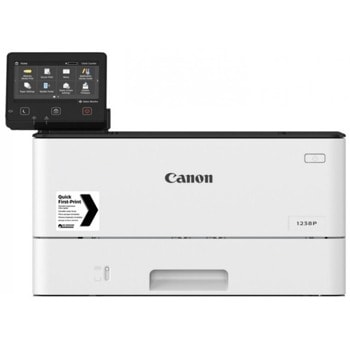 Лазерен принтер Canon i-SENSYS X 1238P, монохромен, 1200 x 1200 dpi, 38стр/мин, WiFi, LAN, USB, A4 image