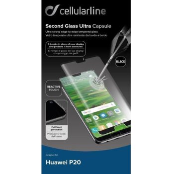 CellularLine стъкло 3D Huawei P20