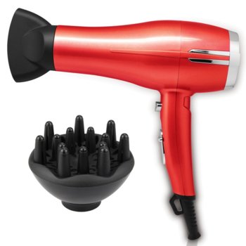 Сешоар Sapir SP 1100 CWD, 2300 W, 3 температурни степени, дифузер, червен | JAR Computers Sapir SP 1100 CWD red