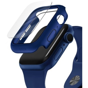 Протектор Uniq Nautic Apple Watch Case (UNIQ-44MM-NAUBLU), поликарбонатов, 44мм, за Apple Watch, син image