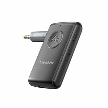 Bluetooth ресивър (приемник) Earldom ET-BR02, 3.5mm жак, USB C(ж),черен | JAR Computers Earldom ET-BR02 3.5mm black