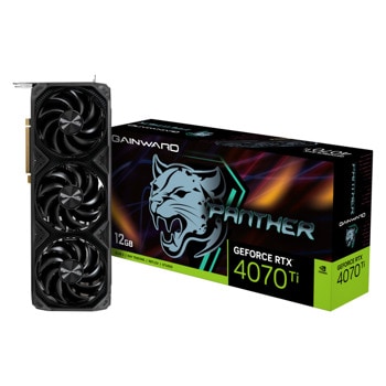 Видео карта Nvidia GF RTX 4070 Ti, 12GB, Gainward Panther, PCI-E 4.0, GDDR6X, 192-bit, DisplayPort, HDMI | JAR Computers Gainward RTX 4070 Ti 12GB Panther