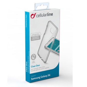 Cellular Line Clear Duo for Samsung Galaxy S6