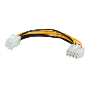 Преходник 4Pin към 8Pin, за PSU | JAR Computers Преходник 4 - 8Pin за PSU