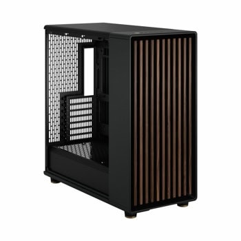 Кутия Fractal Design NORTH XL RC BLACK, E-ATX/ATX/mATX, 1x USB 3.2 Gen 2 Type-C, 7x 120mm вентилатора, с прозорец, черна, без захранване | JAR Computers Кутия Fractal Design NORTH XL RC черна