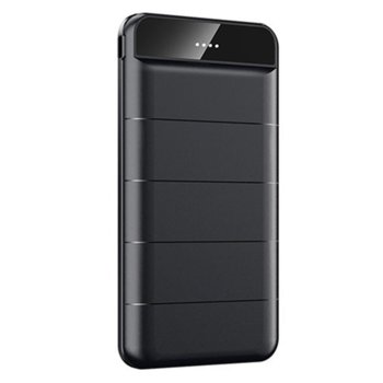 Bъншна батерия /power bank/ Remax Leader RPP-139, 10000 mAh, черна, Micro USB - 5V 2.0A, USB Type-C | JAR Computers батерия Remax Leader RPP-139 10000mAh Черен