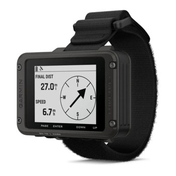Ръчна навигация Garmin Foretrex 801 (010-02759-00), 2.2" (5.58cm) монохромен MIP дисплей, до 100 часа време на работа, Bluetooth, ANT+, IPX7 водоустойчивост | JAR Computers Foretrex 801 010-02759-00