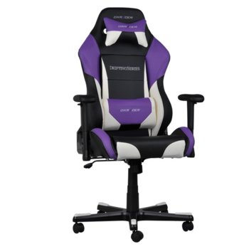 Геймърски стол DXRacer Drifting OH/DF61/NWV, черен/лилав/бял | JAR Computers DXRacer Drifting - OH/DF61/NWV