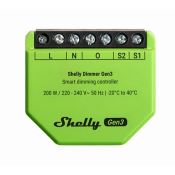 Shelly Dimmer Gen3 S3DM-0A101WWL | JAR Computers Shelly Dimmer Gen3 S3DM-0A101WWL