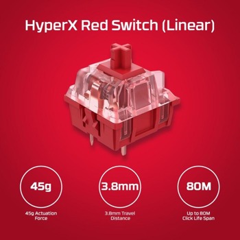 Клавиатура HyperX Alloy Origins HX Red