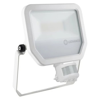 LED прожектор Ledvance FL PFM SYM 100 S WT, 50W, 6000 lm, 4000K, IP65 защита, за стена/таван, със сензор | JAR Computers Ledvance FL PFM 50 W 4000 K SYM 100 S WT