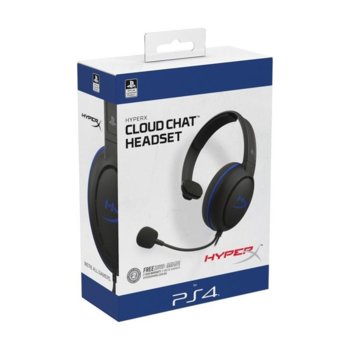 Геймърски слушалки HyperX Cloud Chat PS4