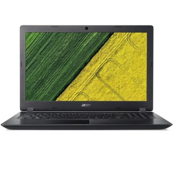 Лаптоп Acer Aspire 3 A315-51-301C (NX.H9EEX.017), двуядрен Kaby Lake Intel Core i3-7020U 2.30 GHz, 15.6" (39.62 cm) Full HD LED backlit Display, (HDMI), 4GB DDR4, 256GB SSD, 1x USB 3.0, Linux, 2.10 kg | JAR Computers Acer Aspire 3 A315-51-301C NX.H9EEX.017