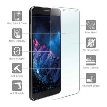 Протектор от закалено стъкло /Tempered Glass/, 4Smarts за OnePlus 3 image