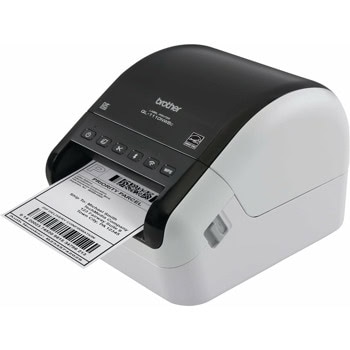 Етикетен принтер Brother QL-1110NWBc (QL1110NWBCYJ1), 300 x 300 dpi, 110 mm/s, 103.6mm, Wi-Fi, Bluetooth, USB | JAR Computers Brother QL-1110NWBc QL1110NWBCYJ1