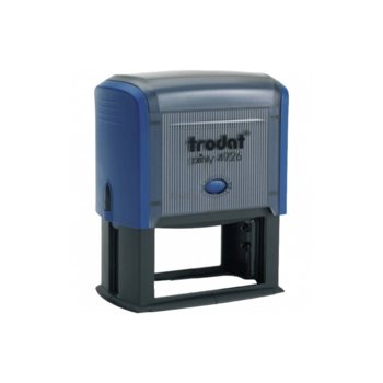 Автоматичен печат Trodat 4926 син, 38/75 mm, правоъгълен image